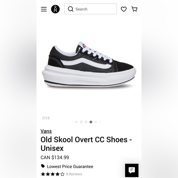 OLD SKOOL OVERT COMFYCUSH SHOE - 6,5 - Picture 2 of 2